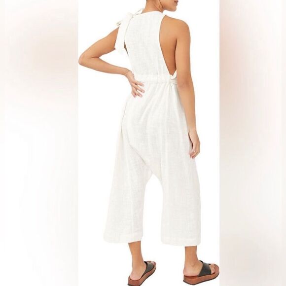 Free People NWT Henriette One Piece Jumpsuit
Ivory Small - Picture 6 of 12